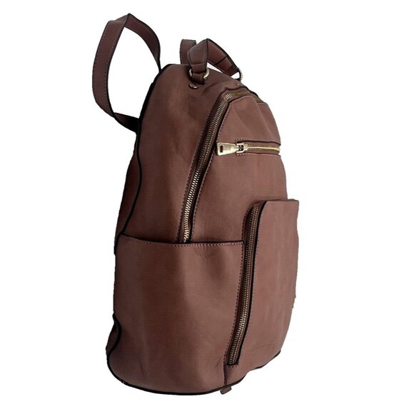 INC International Concepts Backpack - New Women | Color: Marsala / Pastel Red - Picture 2 of 8